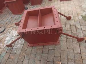 单层双门锁风翻板阀